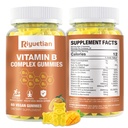 Vitamin B Complex with Vitamin – with Biotin,Choline + Inositol, Vitamin C + Zinc for Supports Energy, Mood, Immune, Healthy Hair, Skin 60