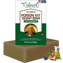 Poison Ivy Soap Bar - All Natural Poison Ivy Treatment - Anti-Itch Skin Cleanser Bar for Poison Ivy, Poison Oak & Sumac - Removes Oils, Soothes & Relieves Rashes - 4 oz Bar Made in USA