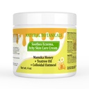 Tea Tree Oil Balm, Heat Rash Cream, Jock Itch Cream Extra Strength for Men & Women, Psoriasis, Bee Stings and Bites, for Adults & Children, Nappy Rash, Smoothing Hidradenitis Suppurativa