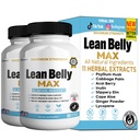 Lean Belly Max Natural Supplement, 60 Capsules, 30-Day Supply, All Natural Ingredients, Non-GMO, Gluten Free (2)