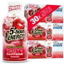 5-hour ENERGY CHERRY Flavor, 30 Count, 1.93 Fl Oz Energy Shot, Extra Strength, Amino Acids, B Vitamins, Sugar Free and Zero Calories