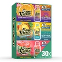 5-hour ENERGY VARIETY PACK Hawaiian Breeze, Tropical Burst & Watermelon Flavors, 30 Count, 1.93 Fl Oz Energy Shot, Extra Strength, Amino Acids, B Vitamins, Sugar Free and Zero Calories