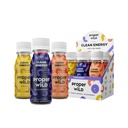 Proper Wild Vegan Energy Shots, with L-Theanine, and Organic Caffeine, Clean Plant Based Energy Drink, Gluten Free, GMO Free, Dairy Free, Stevia Free, Soy Free, Originals Variety, 2.5 Fl Oz, 6 Pack