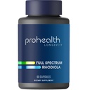 ProHealth Full Spectrum Rhodiola | 60 Capsules | Adaptogen Blend with Rosavins & Salidrosides for Stress, Mood, Energy & Cognitive Support | USA Manufactured, Triple Lab-Tested