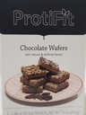 Proti Fit High Protein Wafer Bar - Chocolate (5 servings/box) - Trans Fat Free, Aspartame Free, Cholesterol Free
