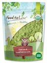 Food to Live Organic SuperGrass Powder Blend, 6 Ounces – Mixed Alfalfa, Barley Grass, and Wheatgrass Powders. Non-GMO, Pure Superfood, Vegan, Kosher, Mixes Well. Perfect for Smoothies and Shakes