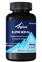 R Lipoic Acid (Na) 300mg per Serving, 120 Capsules, Up to 5X Improved Absorption, Excellent Dietary Supplements for Healthy Metabolism Support and Antioxidants-1 Bottle