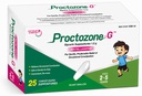 Rising Health Proctozone-G™ Children’s Glycerin Suppositories 1.2g – Rectal Laxative for Kids Ages 2–5 Years – Fast Relief from Occasional Constipation - 25 Count