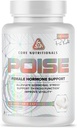 Core Nutritionals Poise 여성 호르몬 지원 | Thyroid 호르몬 균형 및 생리 지원 | 마그네슘 및 이오딘 | 산화 부자 | 112 식물성 캡슐