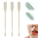 Nasal Hair Cutter, 2026 New Portable Nose Hair Trimmer, 360° Rotating Double-Sided Blade Nose Hair Removal, Compact Travel Essential Grooming Tool for Women Men (Beige, 3 Pcs)