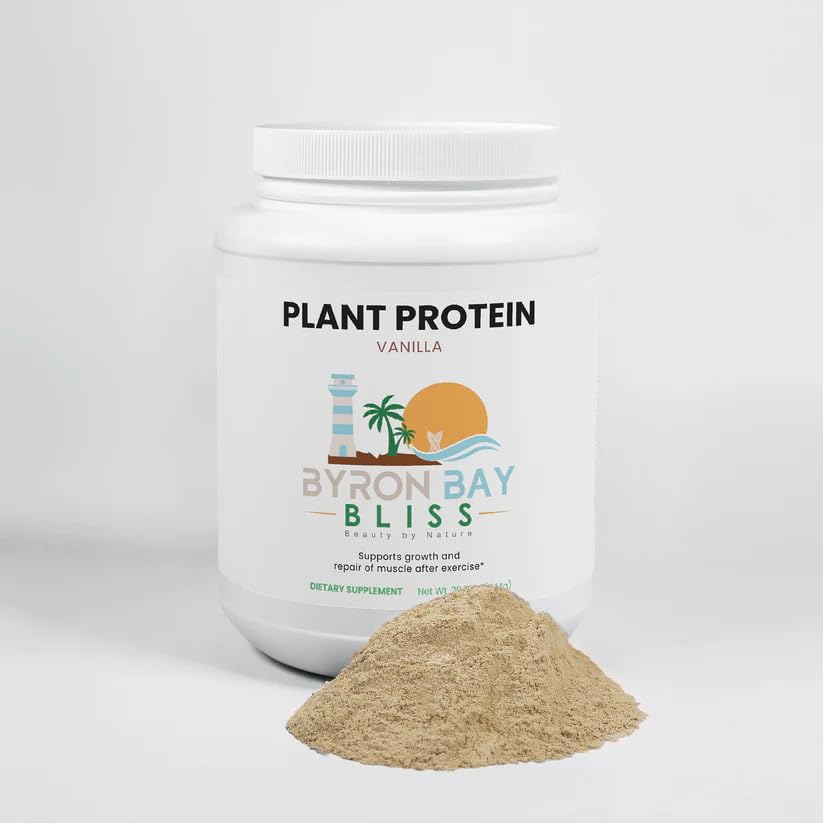 Plant Protein, Vanilla Flavor, Dairy-Free, Soy-Free, Gluten-Free, 20g Protein, 110 Calories Per Serving, 29.77 oz/844g