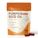Pumpkin Seed Oil with Saw Palmetto Capsules for Men & Women – Biotin Stinging Nettle Root Zinc – DHT Blocker & Hair Growth Support – Cold Pressed,Essential Fatty Acids & Phytosterols – 300 Softgels