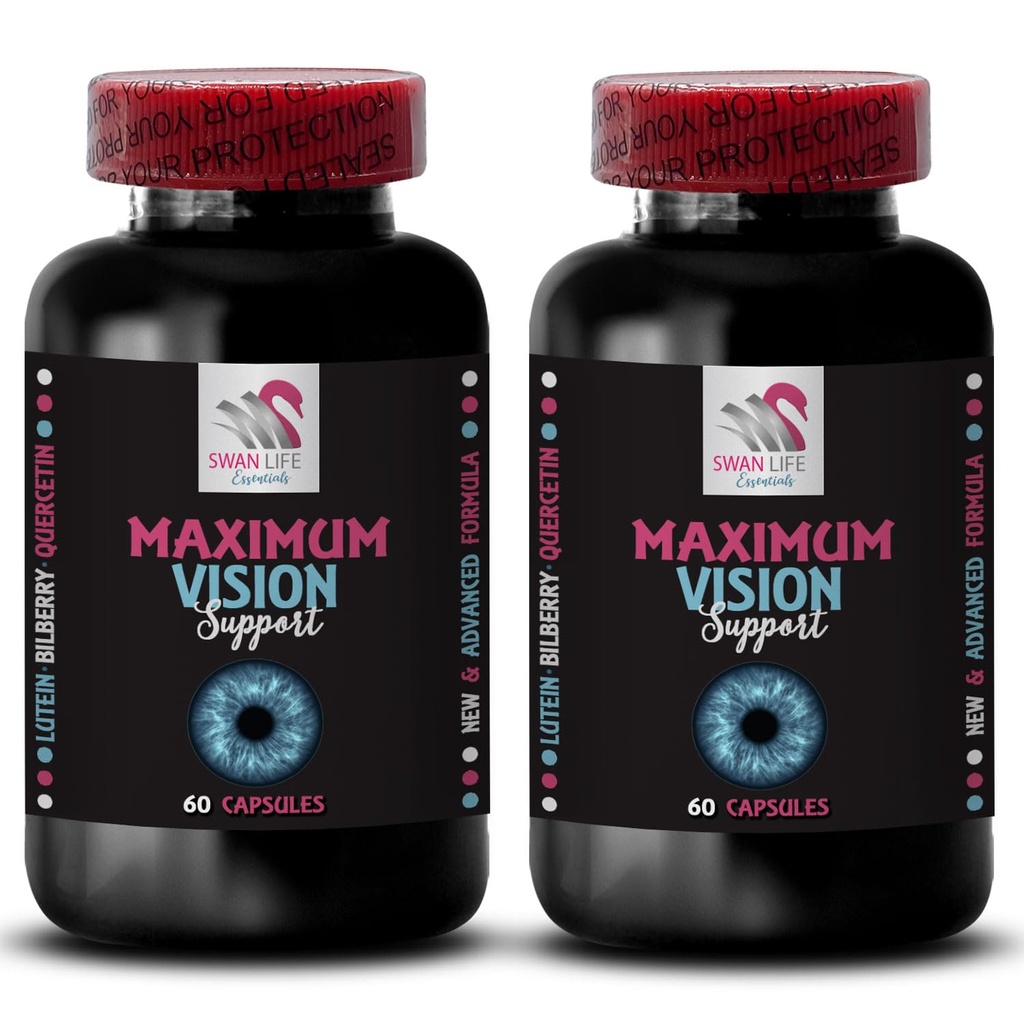 Focus enhancer - EYE VISION SUPPLEMENT - Bright scenes, Pure view, Eye precision, Clarity boost, Better sight, Image clarity, Vision balance, Crisp vision, Detail view 2 Bottle 120 Capsules