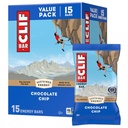 CLIF BAR - Energy Proteins - צ'יפ שוקולד - Made with Organic Oats - Energy Bars - non-GMO - (15 Pack)