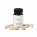ANYA Postpartum Multivitamin, Postnatal Vitamin for Women Breastfeeding, 30 Capsules - Vitamins A, C, D3, Zinc, B12, Biotin, Folate and Iron - 100% Vegan, Non-GMO, Gluten Free, Baby Shower Gifts