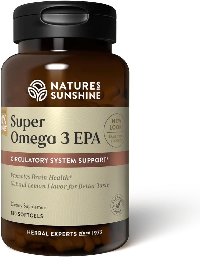Dabas saulespuķes Super Omega-3 EPA 180 Softgels