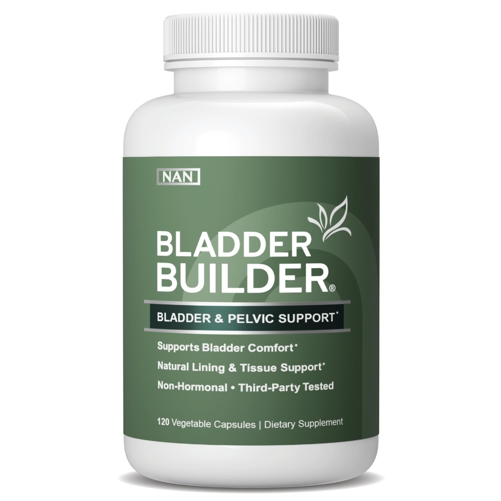 Bladder Health Supplement for Bladder Support & Bladder Discomfort – Supports Bladder Lining – 120 Capsules – Made in USA**