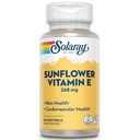 SOLARAY Sunflower Vitamin E 268 mg (400 IU) Softgels | Antioxidant Support for Skin, Heart & Immune Health | 60 Softgels