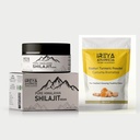 Kasturi Manjal Powder for Skin and Himalayan Shilajit Resin