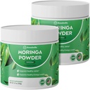 Rosabella Organic Moringa Powder – Pure Moringa Oleifera Leaf, Stone-Ground Fine Powder for Smoothies, Tea & Recipes, Hand-Harvested, Vegan Superfood (3.7oz (Pack of 2))