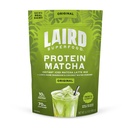 Laird Superfood Protein Matcha, Instant Iced Matcha Latte Mix with 10g Complete Protein, Lion's Mane Mushroom & Coconut Water Powder, No Added Sugar, Original, 6.3 oz