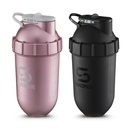 SHAKESPHERE Shaker Bottle Bundle – Rose Gold & Matte Black, 24oz Leakproof Protein Shakers