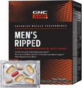 GNC AMP 남자는 1개의 제품 비타민 팩, Metabolism & Lean 근육 톤, 불타는 칼로리, 물 셰딩, 성숙한 Multivitamin, Caffeine, 종류, 입증된 성분, 30 일 공급에서 비타파크 프로그램, 4를 찢었습니다