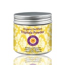 Deve Herbes Pure Triphla Powder (Emblica officinalis) + (Terminalia belerica) + (Terminalia chebula) Organic Certified Natural Therapeutic Grade 200gm (7.05oz)