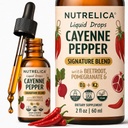 Cayenne Pepper with Beetroot, Pomegranate, Vitamin D3 & K2 – 1200mg, No Sugar, Vegan, Non-GMO