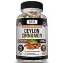 Kaya Naturals Organic Ceylon Cinnamon Supplement | Ceylon Cinnamon 1200mg per Serving | 60 Count - Ceylon Cinnamon 60 Capsules