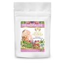 menopause naturally - MENOPAUSE TEA FOR WOMEN - black cohosh organic, ginkgo biloba herbal supplements, red clover tea loose leaf, cinnamon supplements - 20 Premium Tea Sachets
