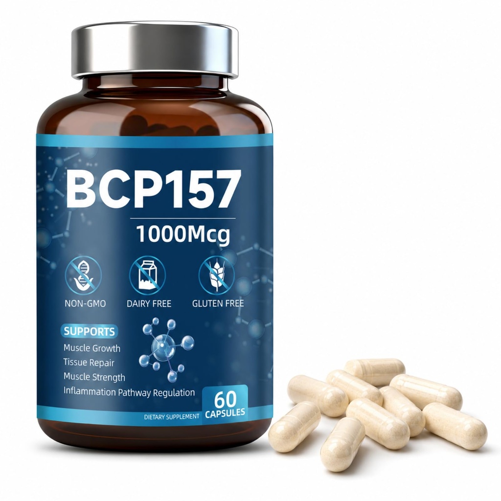 BCP-157 1000 mcg, 60 Counts, Streamlined Daily Use