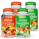 Simply Nature's Pledge - Packed with 42 Different Fruits & Vegetables - 2-Month Supply - Made with Real, Non-GMO Whole Foods - Supports Energy & Overall Wellness - Soy-Free - 360 Capsules