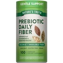 Nature's Truth Prebiotic Fiber Supplement Capsules | 100 Count | for Digestive Health | with Organic Flax Seed & Fennel Seed | Vegan, Non-GMO & Gluten Free