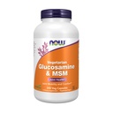 NOW Foods Supplements, Glucosamine & MSM (GreenGrown® Glucosamine), Vegetarian, 240 Veg Capsules