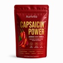 Aurivita Capsaicin Softgels, Aurivita Capsaicin Power, Cayenne Pepper, Beetroot, Supports Digestive Health, Boosts Energy and Daily Vitality, 240 Softgels