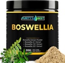 Purity’s Best BOSWELLIA SERRATA 4X + 10x + 20x Extract,Immune Support and Muscle Relief, 200 Veggie Caps, 100% Vegan