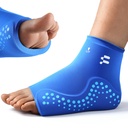 Extended Ankle Ice Pack Wrap for Sprained Ankle & Swelling Relief, 30% Longer Lasting Cold Therapy, Reusable Gel Ice Pack Sleeve for Foot Pain, Plantar Fasciitis, Achilles Tendonitis, Heel Pain, L