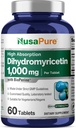 NusaPure dihidromiricetin (DHM) 1000mg 60 Veggie tablete (brez GSO in 100% vegetarijanec)