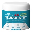 Medical Miracles Neuropathy Cream 2X Strength | Nerve Therapy Max Potency Relief for Feet, Hands, Legs, Toes - Arnica, Vitamin B6, Aloe Vera, MSM - Crafted for Exceptional Relief 4oz
