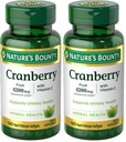 Nature's Bounty Cranberry Pills for Women Urinary Tract Health, Cranberry Supplements with Concentrate & Vitamin C, 120 Softgels (Pack of 2)