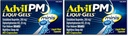 Advil PM Liqui-Gels Minis, 80 Liquid Filled Capsules, (Pack of 2)