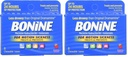 Bonine for Motion Sickness Chewable Tablets, Raspberry Flavored, 8 Each (Pack of 2)
