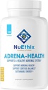 NuEthix Formulations Adrena-Health Integratore alimentare, Support Cortisol Salute, Livelli energetici, Mood Moderation, Supplementi di supporto surrenale per le donne e gli uomini, Fatigue Supplement - 120 Capsule