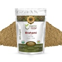 Organic Way Brahmi Leaf Powder (Bacopa Monnieri) - Organic & Kosher Certified | Raw, Vegan, Non GMO & Gluten Free | USDA Certified | Origin - India (8 Oz)