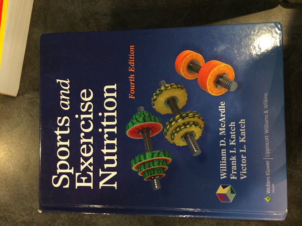 Sports and Exercise Nutrition