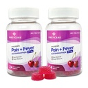 FirstCare Children’s Pain Reliever & Fever Reducer, Gummy-Like Soft Chewable Tablets, Easy-to-Take Acetaminophen 80 mg for Kids Ages 2–11, Cherry Flavor, 24 Count (Pack of 2)