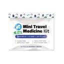 Mini Travel Medicine Kit – Individual Packets of Ibuprofen, Aspirin, Antacid & Digestive Relief – Essential Meds for Headaches, Stomach Aches & Everyday Relief – Great for Purse, Bag or Car (1)