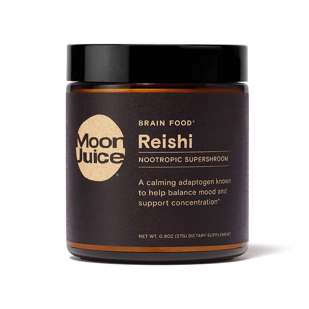 Reishi by Moon Juice - Organic Reishi Mushroom Powder Extract (700mg 1,3 and 1,6 Beta-Glucans per Serving) - Supports Mood, Concentration & Healthy Immune System - Vegan, Non-GMO (1.3oz)