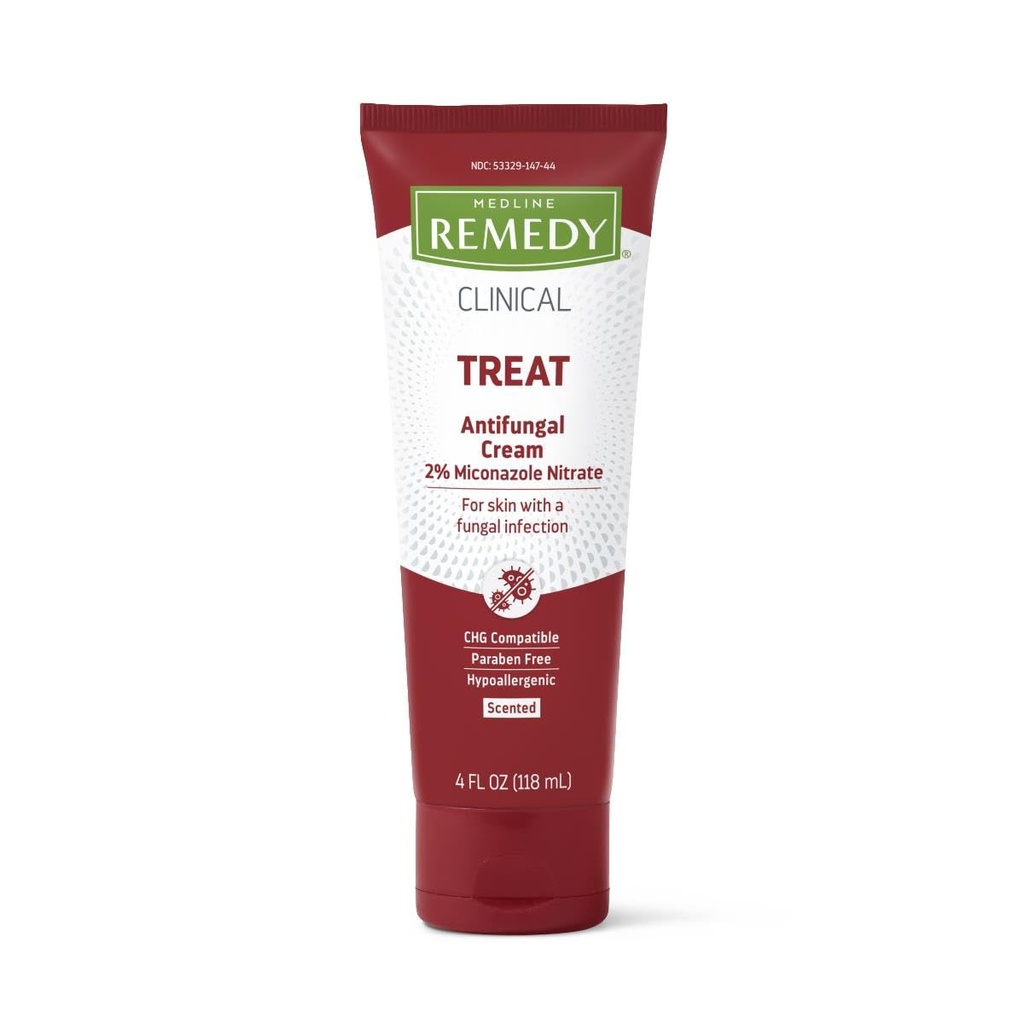 Medline Remedy Clinical Antifungal Cream, 4 FL OZ, 1 EA